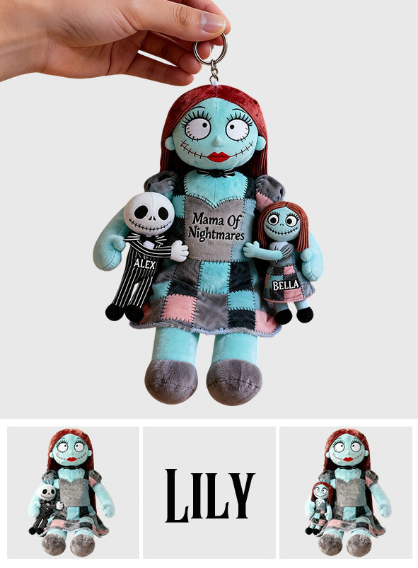 Mother Of Nightmares - Personalized Nightmare Plush Keychain