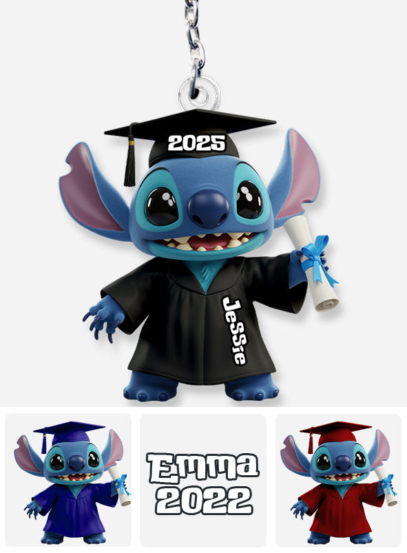 Happy Graduation 2025 - Personalized Ohana Keychain