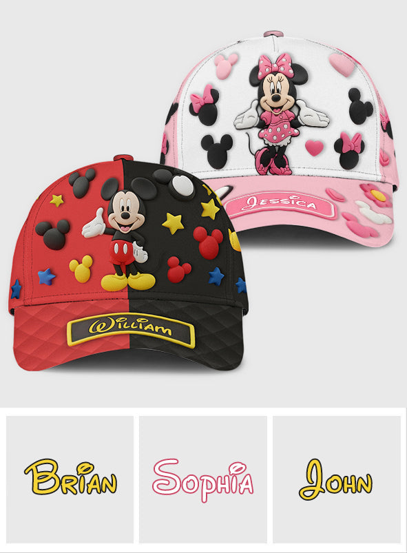 Fun Mouse Ears Gift For Kids - Personalized Mouse Classic Cap