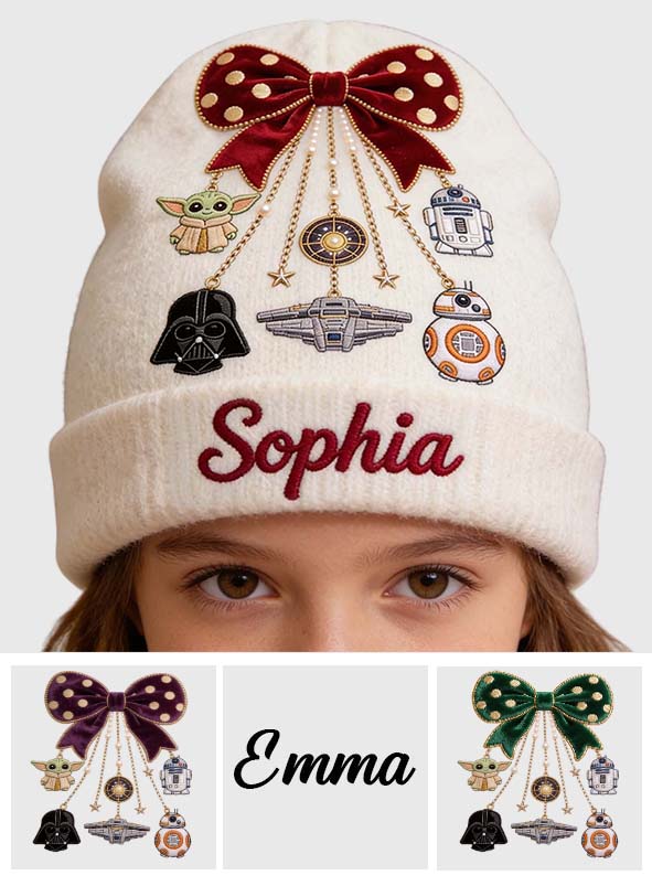 Merry Christmas - Personalized The Force Beanie Hat