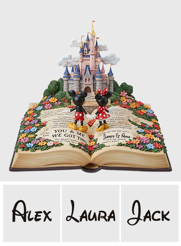 You & Me Mouse Couple - Personalized Mouse Custom Shaped Acrylic Plaque