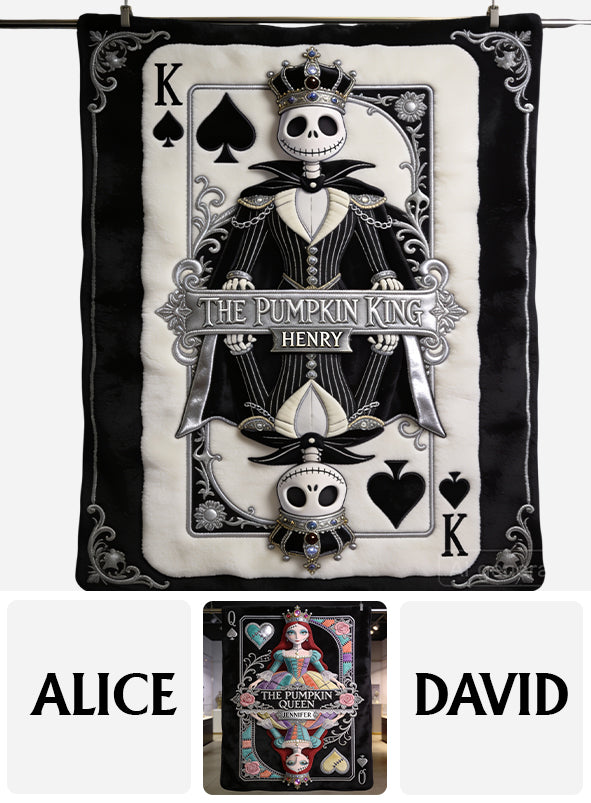 The Dark King - Personalized Nightmare Blanket