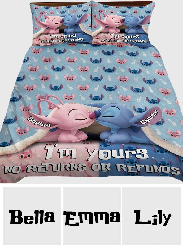 I Am Yours - Personalized Ohana Quilt Set
