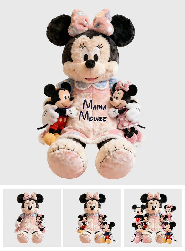 Magic Mouse - Personalized Mouse Premium Faux Fur Pillow