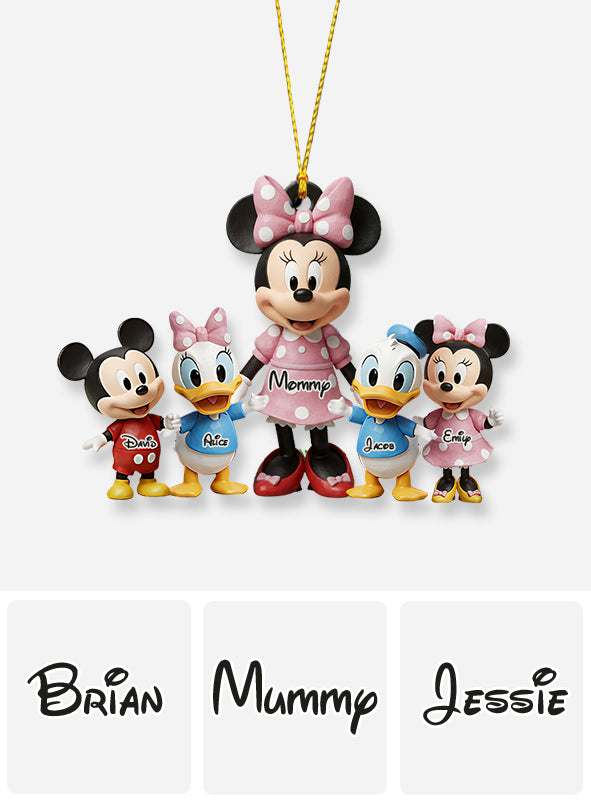 Mama Mouse - Personalized Mouse Ornament