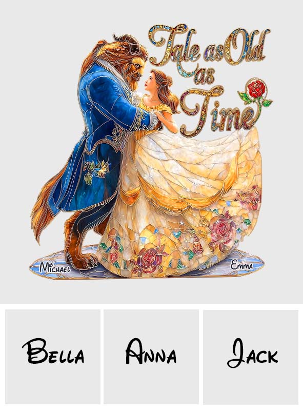 Tale as Old as Time - Personalized Mouse Custom Shaped Acrylic Plaque