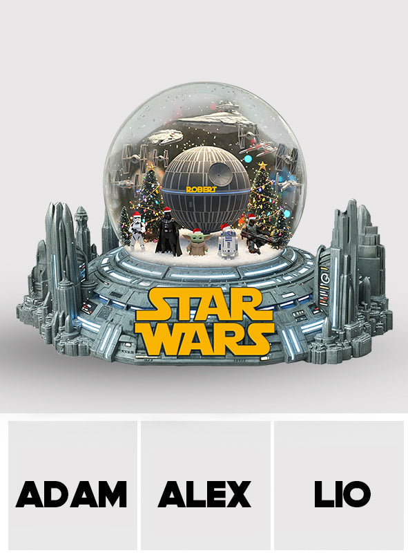 Merry Christmas - Personalized The Force Custom Shaped Acrylic Plaque