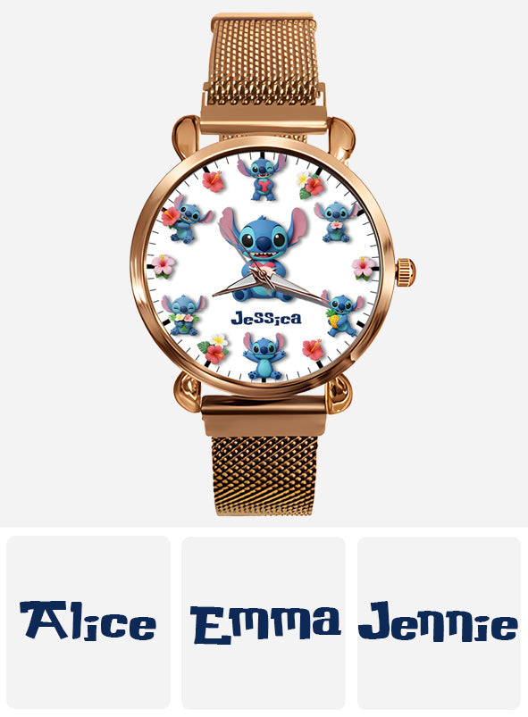 Ohana Means Family - Personalized Ohana Women Hand Watch