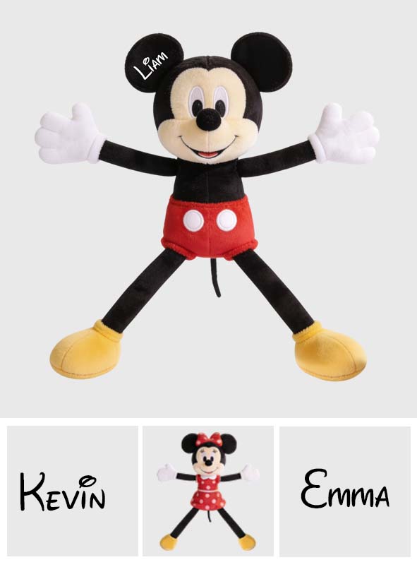 My Buddy - Personalized Mouse Posable Plush Doll