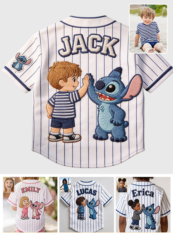 Ohana Vibe - Personalized Ohana Baseball Jersey