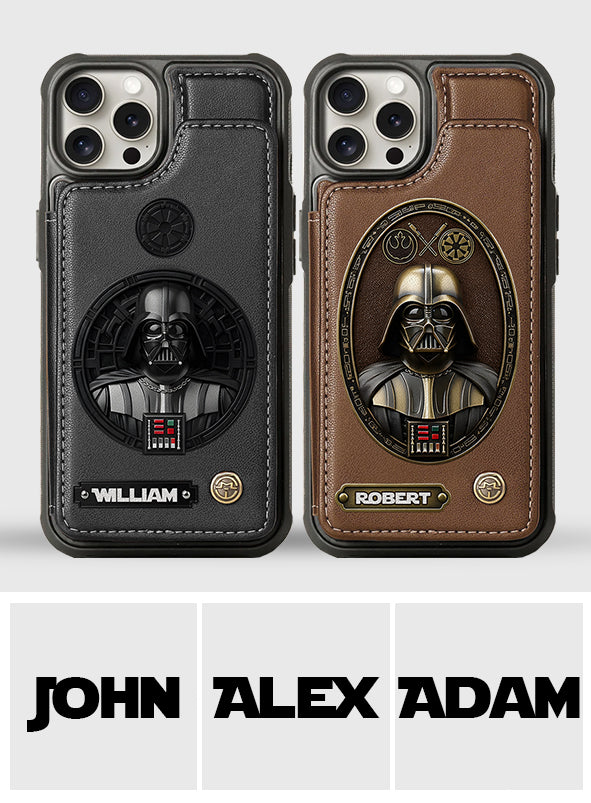The Force - Personalized The Force Wallet Phone Case