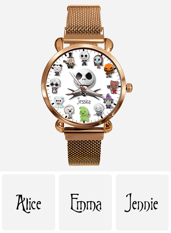 The Nightmare Before Christmas - Personalized Nightmare Women Hand Watch