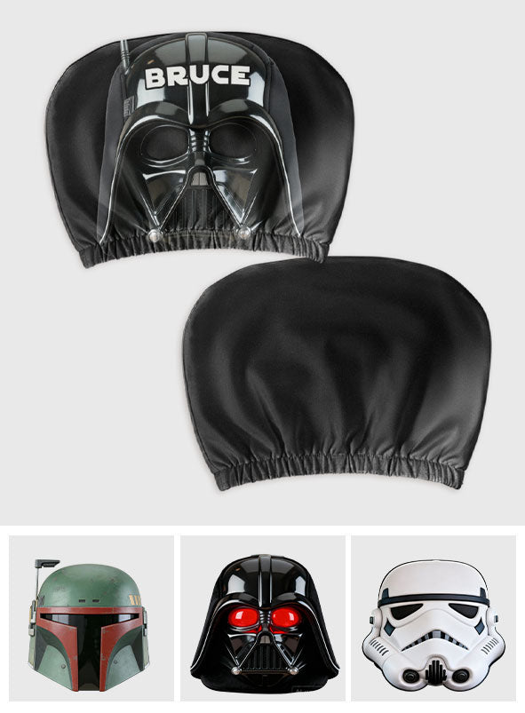The Galaxy - Personalized The Force Car Headrest Covers