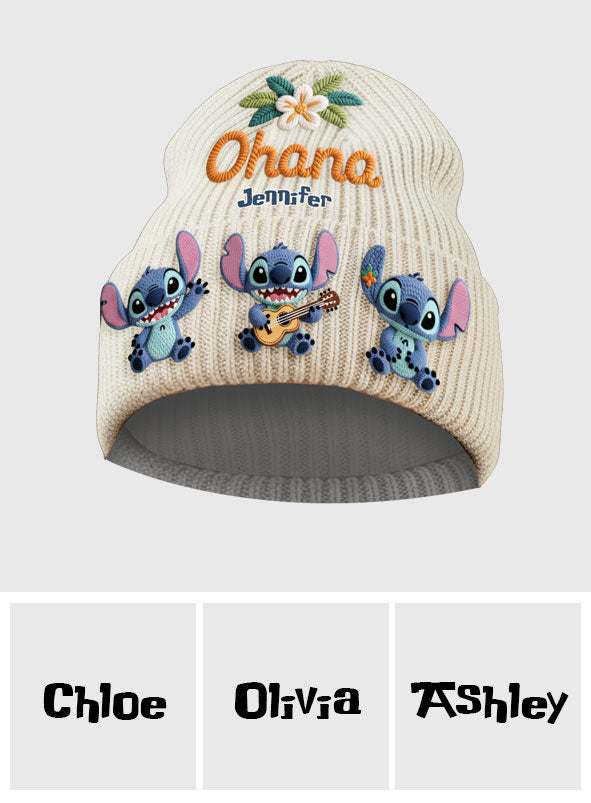Ohana - Personalized Ohana Beanie Hat