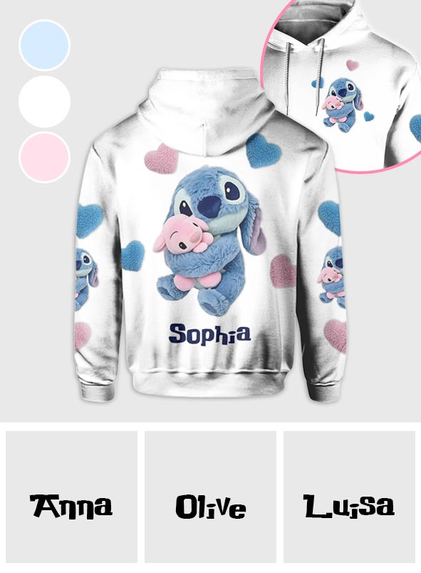 Blue Ohana - Personalized Ohana All Over Shirt