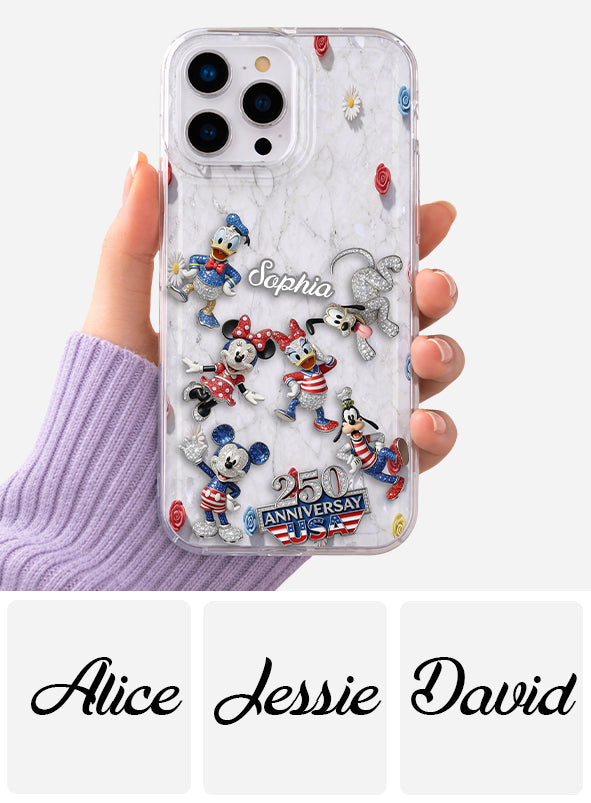 Friends 250 Anniversary - Personalized Mouse Shaker Phone Case
