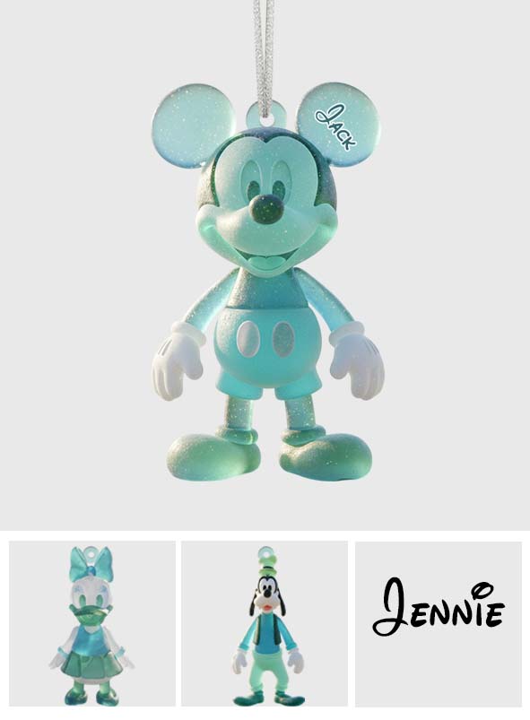 Magical World - Personalized Mouse Ornament