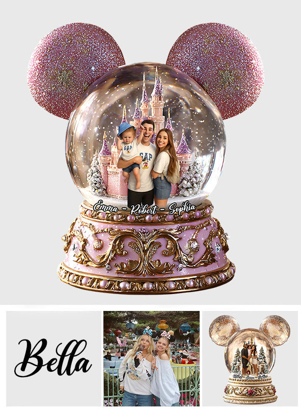 Our Family - Personalized Mouse Custom Shaped Acrylic Plaque