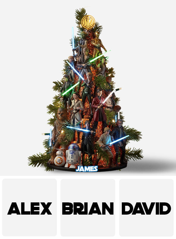 May The Magic Be With You - Personalized The Force Custom Shaped Acrylic Plaque