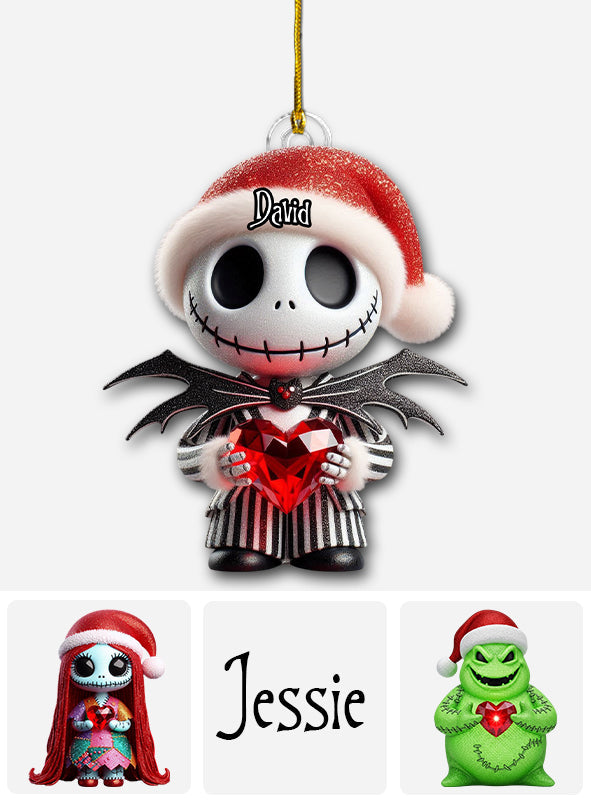 Merry Christmas - Personalized Nightmare Ornament