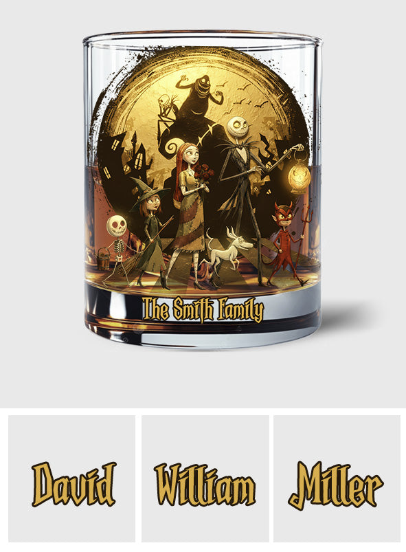 Jack Man - Personalized Nightmare Whiskey Glass