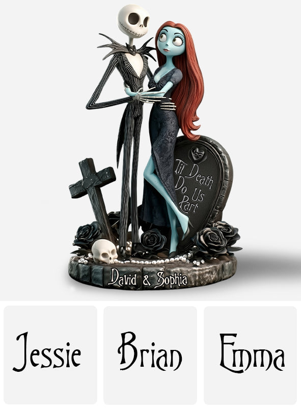 Til Death Do Us Part - Personalized Nightmare Custom Shaped Acrylic Plaque