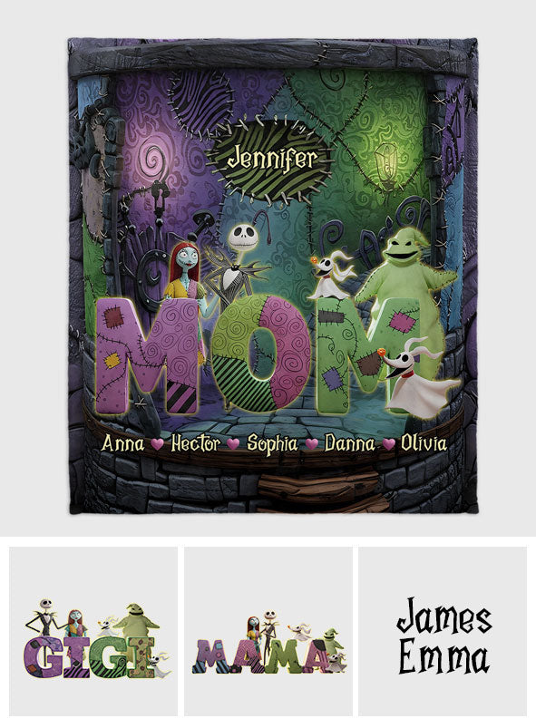 Mother Of Nightmares - Personalized Nightmare Blanket