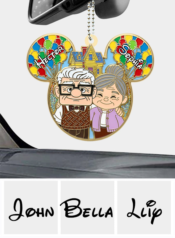 You Are My Greatest Adventure - Personalized Couple Car Ornament