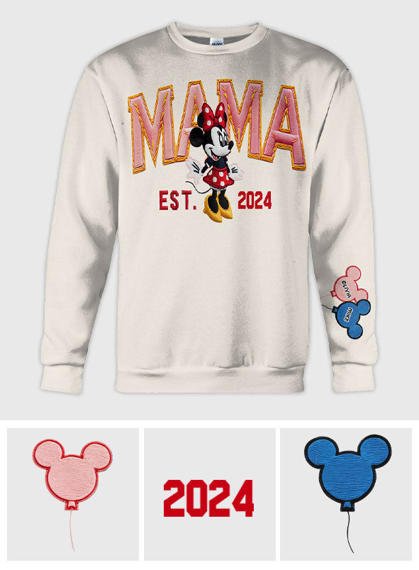 Mama - Personalized Mouse All Over Shirt