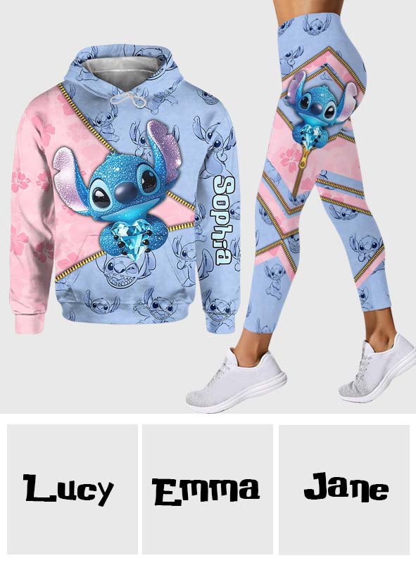 Ohana Means Family - Personalized Ohana Hoodie and Leggings