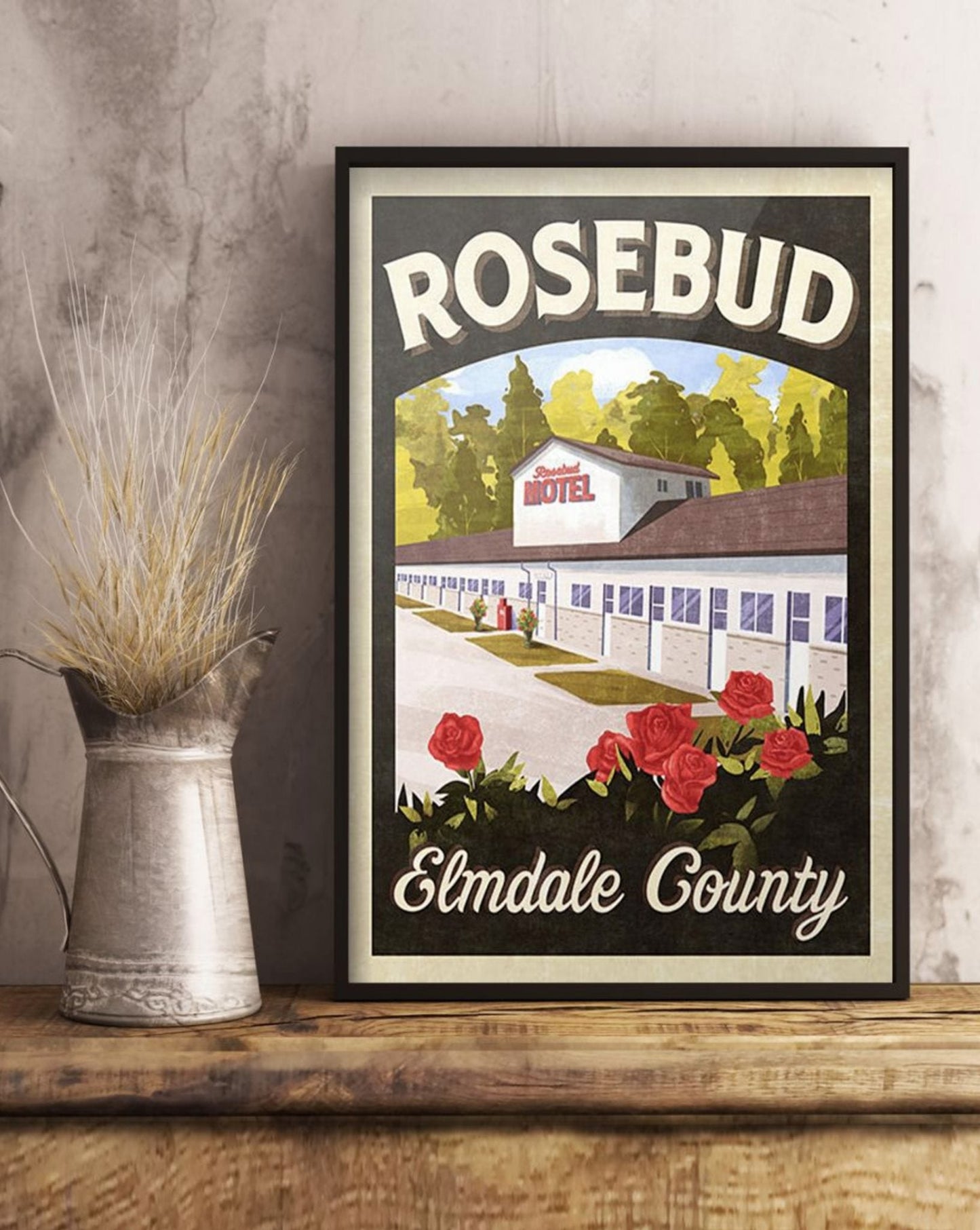 Rosebud Everyone's Show Canvas And Poster 0323
