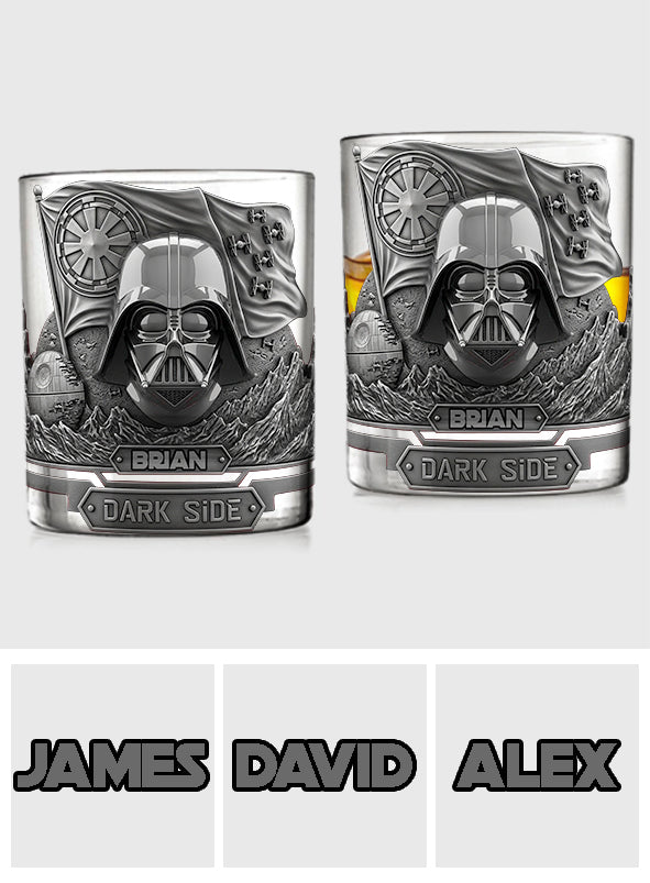 Join The Dark Side - Personalized The Force Whiskey Glass