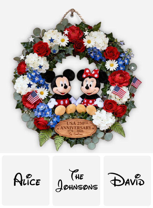 The Mouse Patrotic - Personalized Mouse Custom Shaped Wood Sign