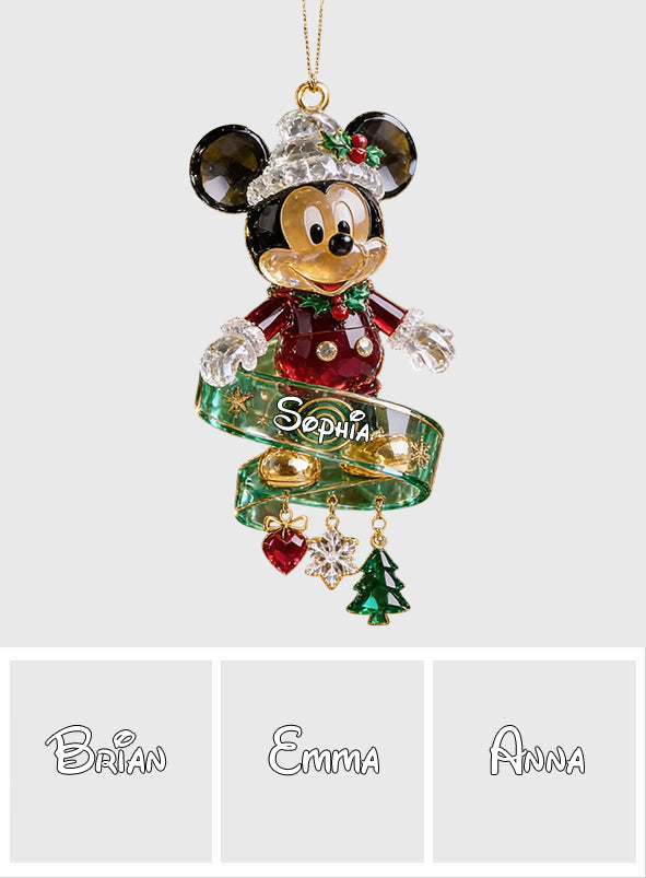 Magical Friends - Personalized Mouse Ornament