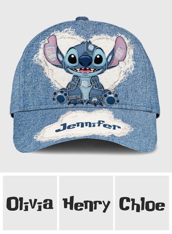 Just A Girl Who Loves Ohana - Personalized Ohana Classic Cap