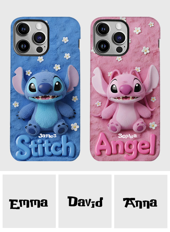 Fluffy Monster Effect - Personalized Ohana Full Print Phone Case