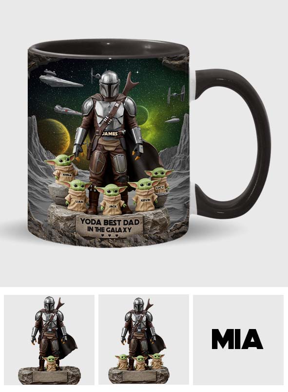 You're The Best Dad, Grandpa, Uncle,.. - Personalized The Force Accent Mug