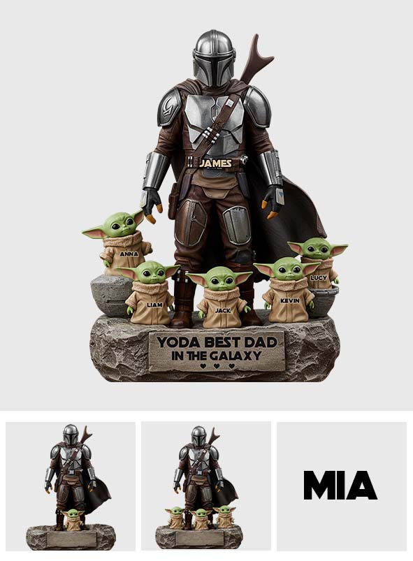 The Best Dad, Grandpa, Uncle,.. - Personalized The Force Custom Shaped Acrylic Plaque