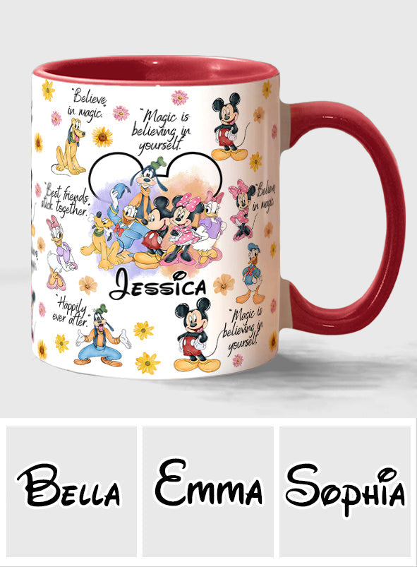 Magical Moments - Personalized Mouse Accent Mug