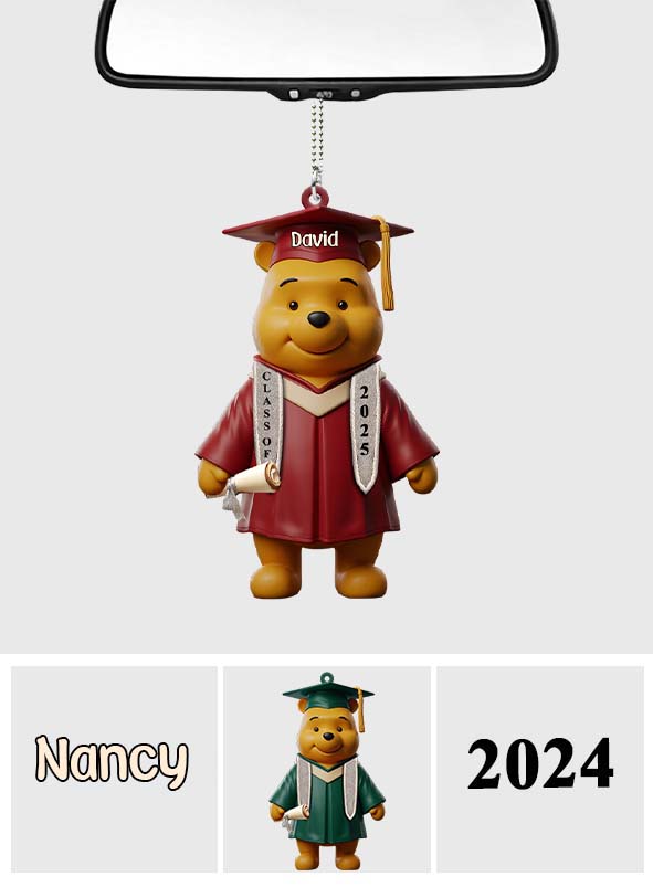 Class Of 2025 - Personalized Graduation Car Ornament