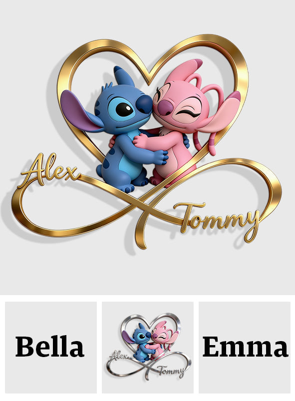 You & Me We Got This - Personalized Ohana 3D Printed Cut Metal Sign