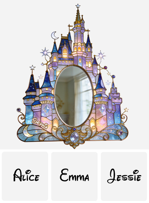 Magical Castle - Personalized Dream Trip Wall Hanging Mirror