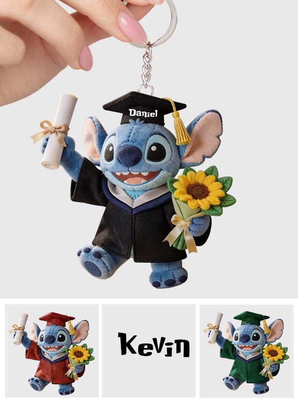 Class Of 2026 - Personalized Ohana Plush Keychain