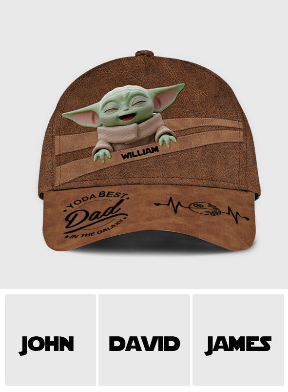 You Are The Best Dad In The Galaxy - Personalized The Force Classic Cap