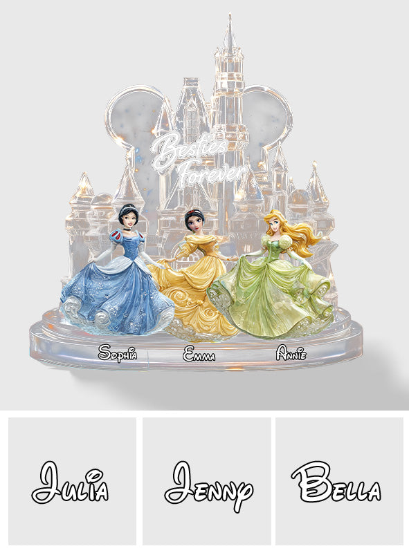 Bestie Tales Forever - Personalized Mouse Custom Shaped Acrylic Plaque