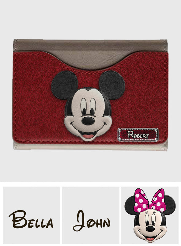 Dream Magic Custom Name - Personalized Mouse Magsafe Wallet