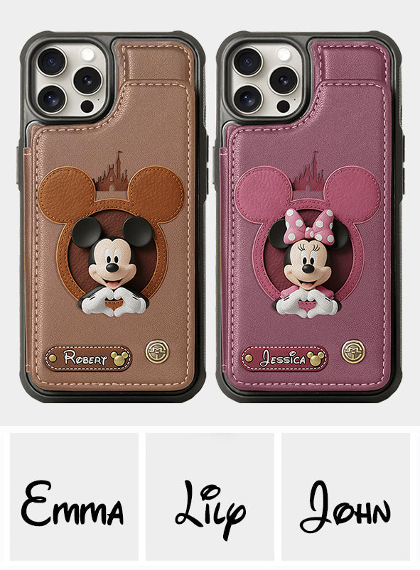 Magical Moments - Personalized Mouse Wallet Phone Case