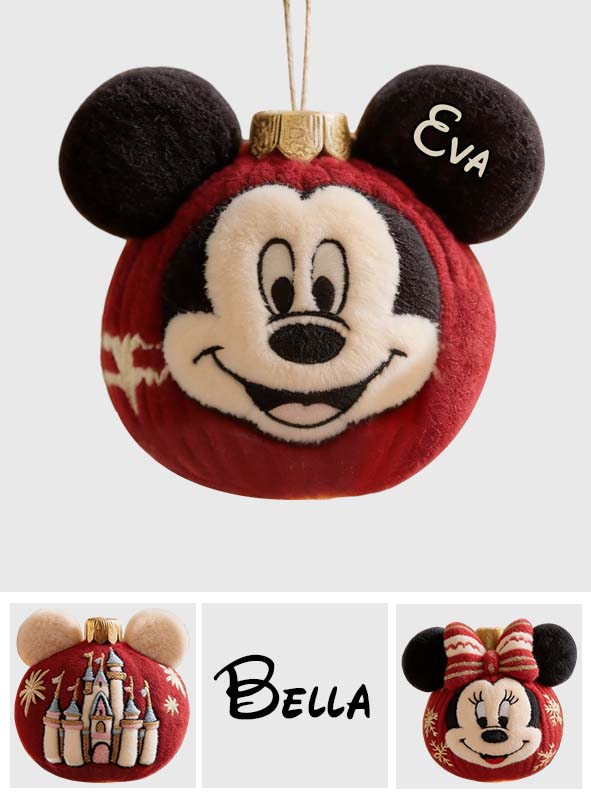 Magical Friends - Personalized Mouse Plush Ornament
