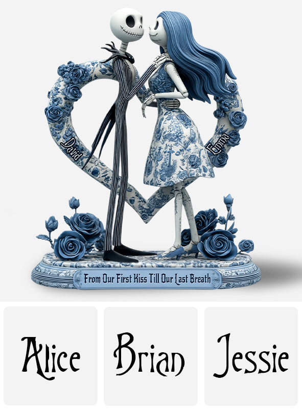 Couple Nightmare Toile De Jouy Style - Personalized Nightmare Custom Shaped Acrylic Plaque