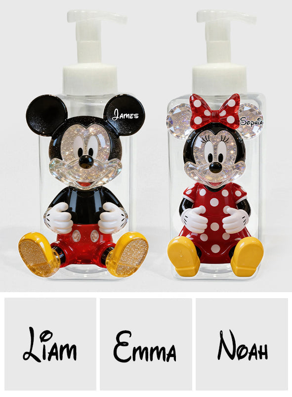 Cartoon Mouse - Personalized Mouse Soap Dispenser